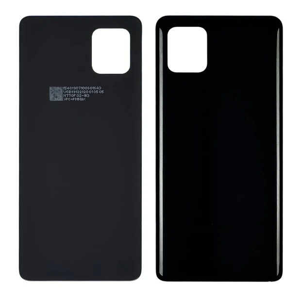 Задняя крышка для Samsung N770F Galaxy Note10 Lite (2020) Aura Black чёрная