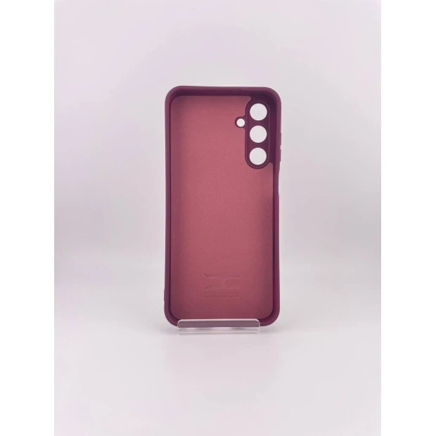Силікон оригінальний Samsung Galaxy A25 (ShutCam) (Бордовий)