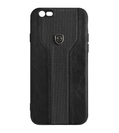 Силикон iPefet Ferrari Apple iPhone 6 / 6s (Чёрный)