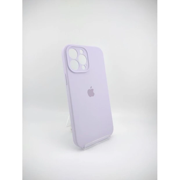 Силиконовий чохол Original RoundCam для Apple iPhone 13 Pro Max (71) Light Glycine