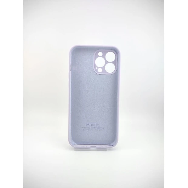 Силиконовий чохол Original RoundCam для Apple iPhone 13 Pro Max (71) Light Glycine