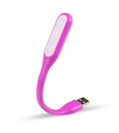 Гибкая USB лампа-фонарик USB LED Light (Сиреневый)
