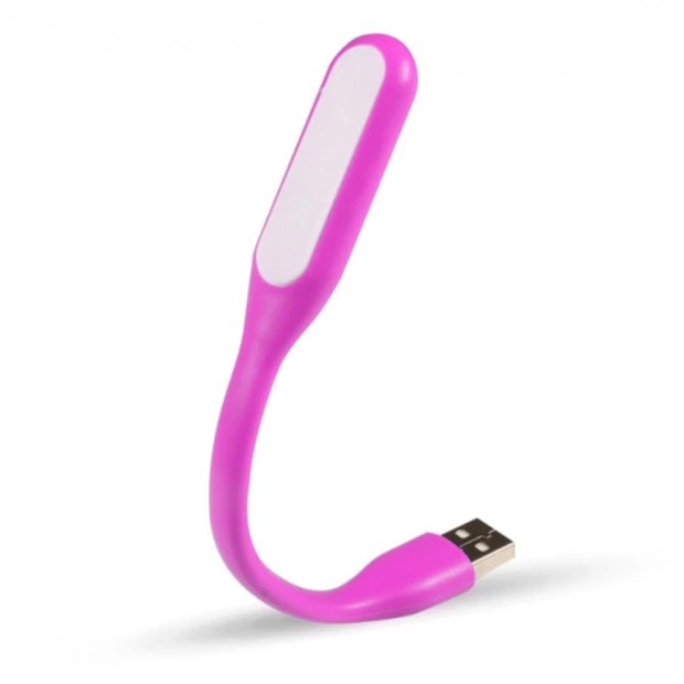 Гибкая USB лампа-фонарик USB LED Light (Сиреневый)