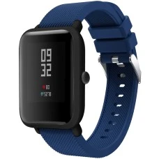 Ремешок Original Design Xiaomi Amazfit Bip 20мм (Buckle) (Тёмно-синий)