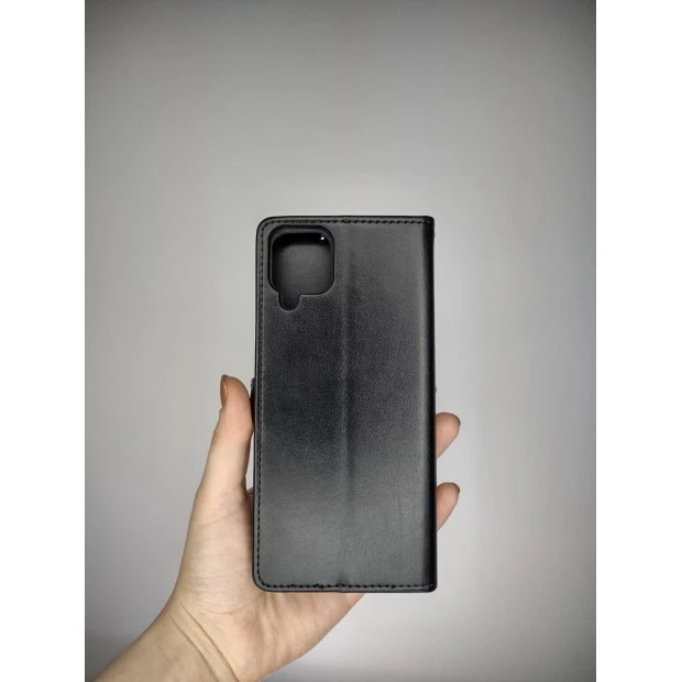 Чехол-книжка Leather Book Gallant Samsung Galaxy A12 / M12 (Чёрный)