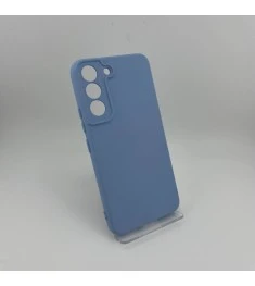 Силіконовий чохол Original Samsung Galaxy S22 (ShutCam) (Блакитний)