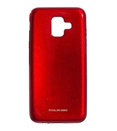 Силикон Molan Shining Samsung Galaxy J6 (2018) J600 (Красный)