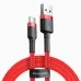 USB-кабель Baseus Cafule Edition 2.4A (1m) (MicroUSB) (Красный) CAMKLF-B09