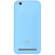 Силикон Original Case Logo Xiaomi Redmi 5a (Голубой)