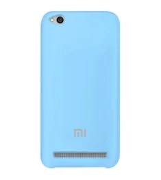 Силикон Original Case Logo Xiaomi Redmi 5a (Голубой)