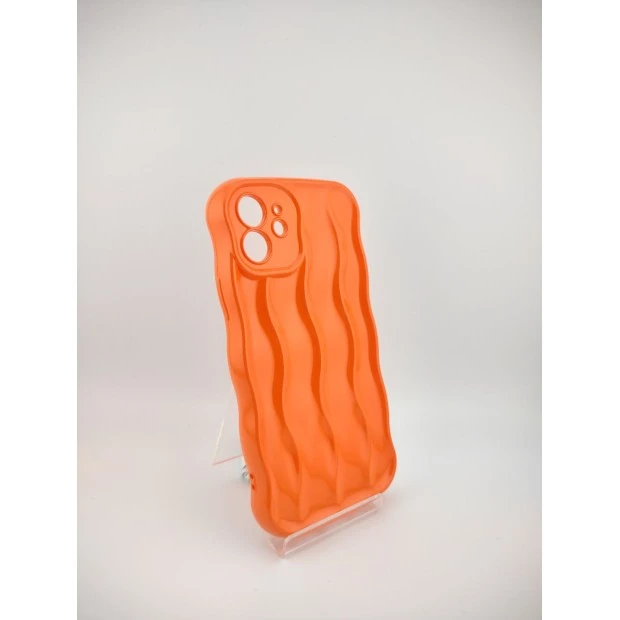 Чохол WAVE Lines Case для Apple iPhone 12 (Помаранчевий)