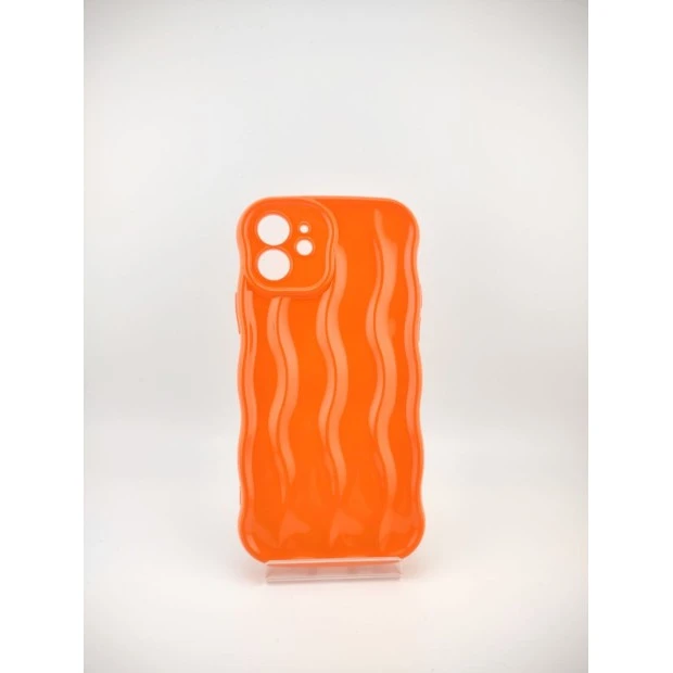 Чохол WAVE Lines Case для Apple iPhone 12 (Помаранчевий)
