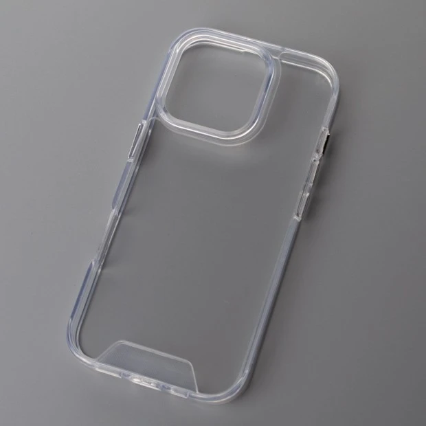 Силикон Space Case Apple iPhone 16 Pro Max (Прозрачный)
