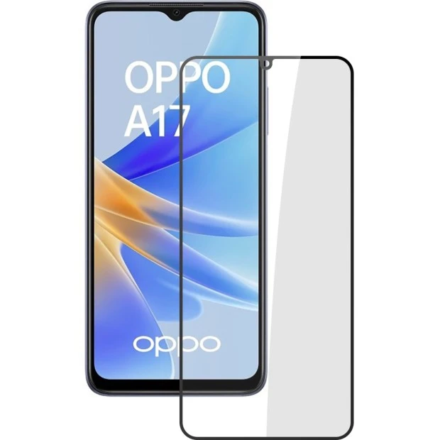 Защитное стекло 5D Standard Oppo A17 Black