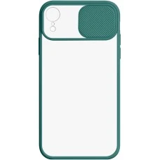 Накладка Totu Curtain Apple IPhone XR (Тёмно-зелёный)