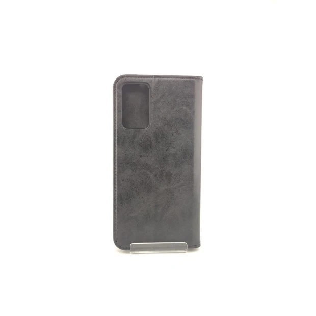 Leather Elegant Book Case for Xiaomi Redmi Note 12S (Black)