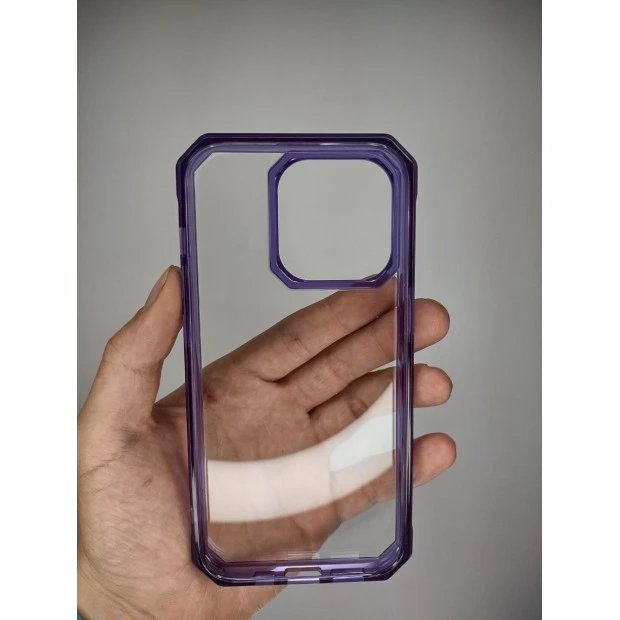 Накладка Octagon Crystal Case Apple IPhone 14 Pro (Фиолетовый)