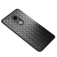Чохол Weaving Leather для Xiaomi Redmi 5 (чорний)