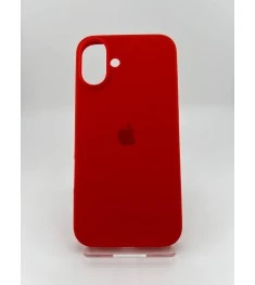 Силіконовий оригінальний чохол для Apple iPhone 16 Plus (05) Product RED