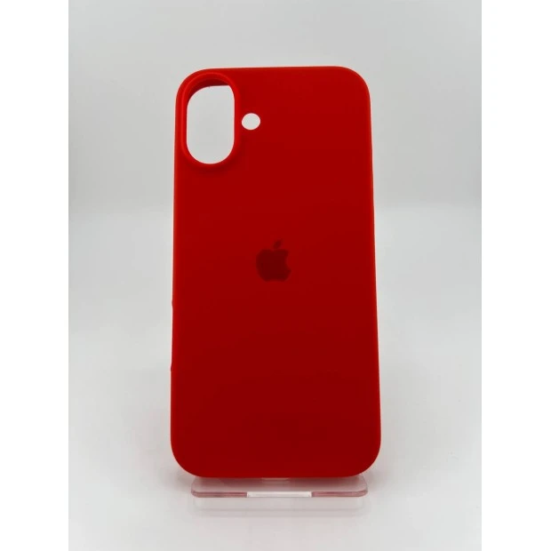 Силіконовий оригінальний чохол для Apple iPhone 16 Plus (05) Product RED