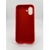 Силіконовий оригінальний чохол для Apple iPhone 16 Plus (05) Product RED