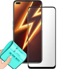 Стекло 5D Ceramic Realme 6 Pro Black