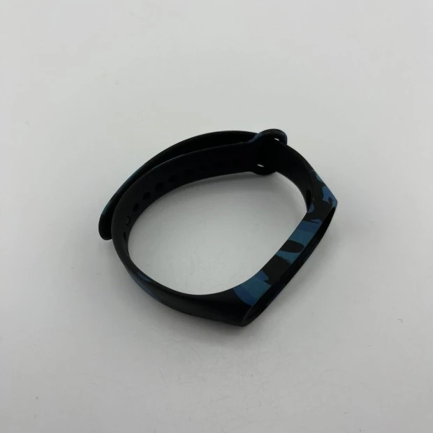 Ремешок Picture Design Xiaomi Mi Band 3 / Mi Band 4 (1) Камуфляж Синий
