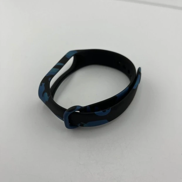 Ремешок Picture Design Xiaomi Mi Band 3 / Mi Band 4 (1) Камуфляж Синий