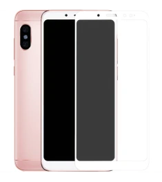 Защитное стекло 5D Matte HD Xiaomi Redmi 5 Plus / Note 5 Pro White