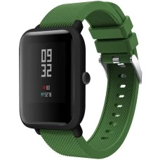 Ремешок Original Design Xiaomi Amazfit Bip 20мм (Buckle) (Тёмно-зелёный)