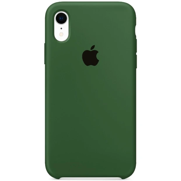 Силиконовый чехол Original Case Apple iPhone XR (52) Olive