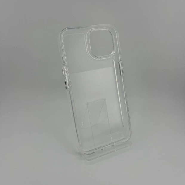 Силикон Space Case 3D Apple iPhone 13 (Прозрачный)