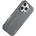 Чохол Blueo Premium Leather з MagSafe для Apple iPhone 16 (Сірий) Чохол Blueo Premium Leather з MagSafe для Apple iPhone 16 (Сірий)