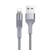 USB-кабель Borofone BX21 (Lightning) (Сірий) USB-кабель Borofone BX21 (Lightning) (Сірий)