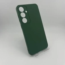 Силикон Original Samsung Galaxy S24 Plus (ShutCam) (Тёмно-зелёный)