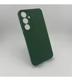 Силікон Original Samsung Galaxy S24 Plus (ShutCam) (Темно-зелений)