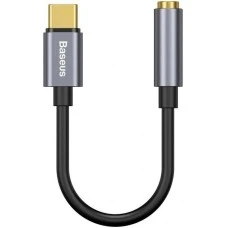 Переходник Baseus L54 Type-C to 3.5mm AUX (Серый) CATL54-0G