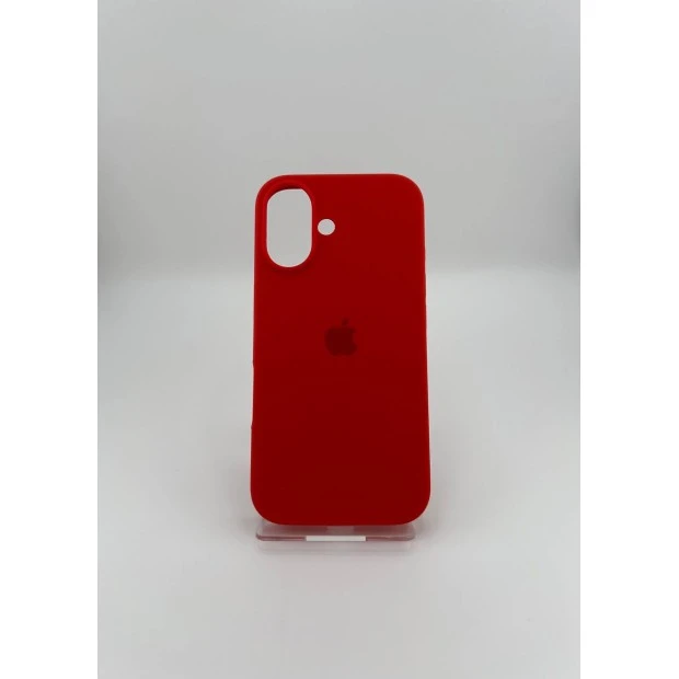 Силіконовий чохол Original Round для Apple iPhone 16 (05) Product RED