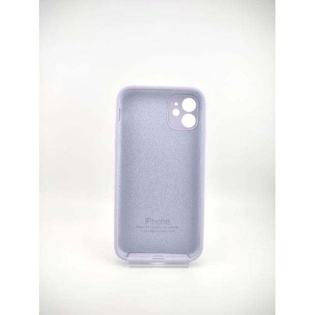 Силикон Original Square RoundCam Case Apple iPhone 11 (71) Light Glycine