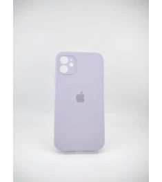 Силіконовий оригінальний квадратний круглий чохол для Apple iPhone 11 (71) Світл..