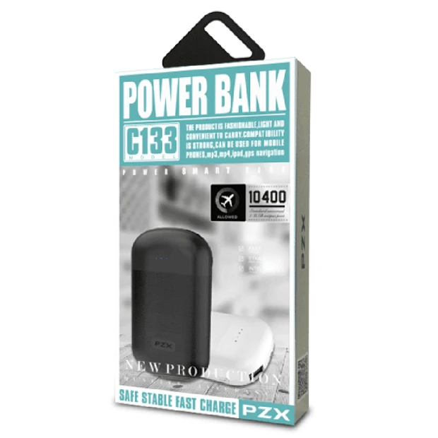 PowerBank Kingleen PZX C133 10400mAh (Black)
