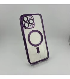 Case UMKU Shining with MagSafe for Apple iPhone 15 Pro Max (Purple)