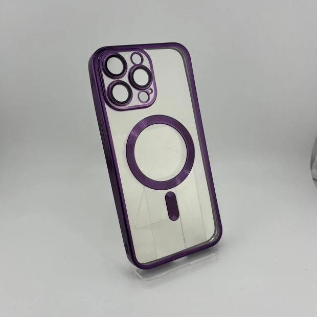 Case UMKU Shining with MagSafe for Apple iPhone 15 Pro Max (Purple)