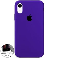 Силикон Original Round Case Apple iPhone XR (02) Ultra Violet