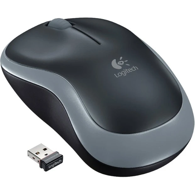 Мышь беспроводная Wireless Logitech M185 (Чёрный)
