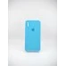 Силіконовий чохол Original Square RoundCam для Apple iPhone X  /  XS (20) Синій