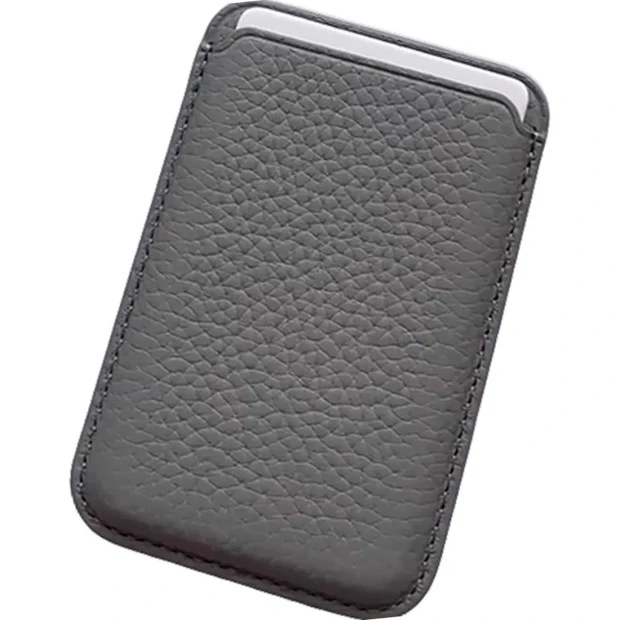 Кошелёк iLera Napa Leather Wallet for iPhone MagSafe (Ionic Grey)