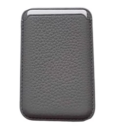 Кошелёк iLera Napa Leather Wallet for iPhone MagSafe (Ionic Grey)