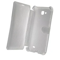 Case-book View Cover Lenovo A319 (White)