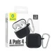 Чехол для наушников Blueo Liquid Silicone Apple AirPods 4 (07) Black Чехол для наушников Blueo Liquid Silicone Apple AirPods 4 (07) Black